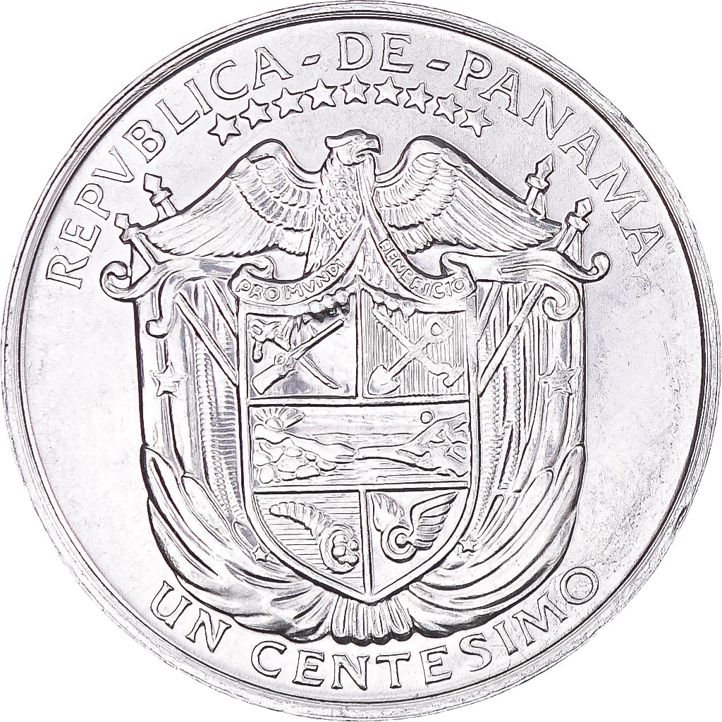 Coin, Panama, Centesimo, 2000, FAO, MS(63), Aluminum, KM:132