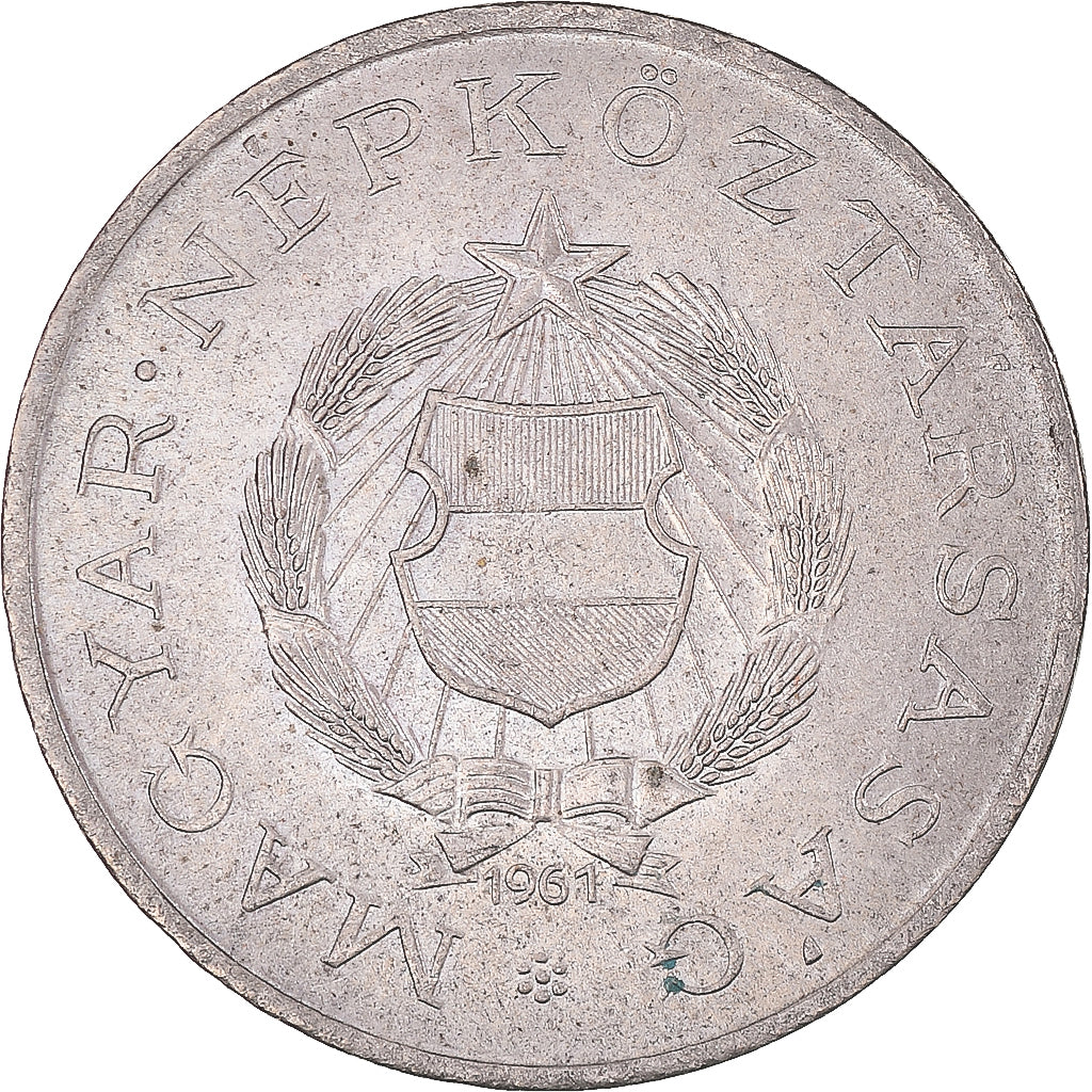 Moneta, Ungheria, 2 Forint, 1961, Budapest, SPL-, Rame-nichel, KM:556