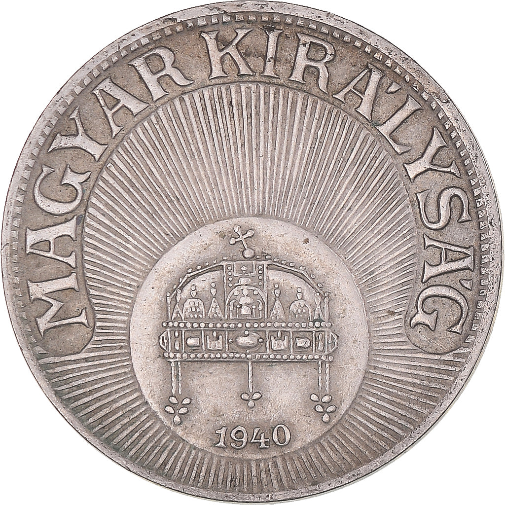 Coin, Hungary, 20 Fillér, 1940, Budapest, MS(63), Copper-nickel, KM:508