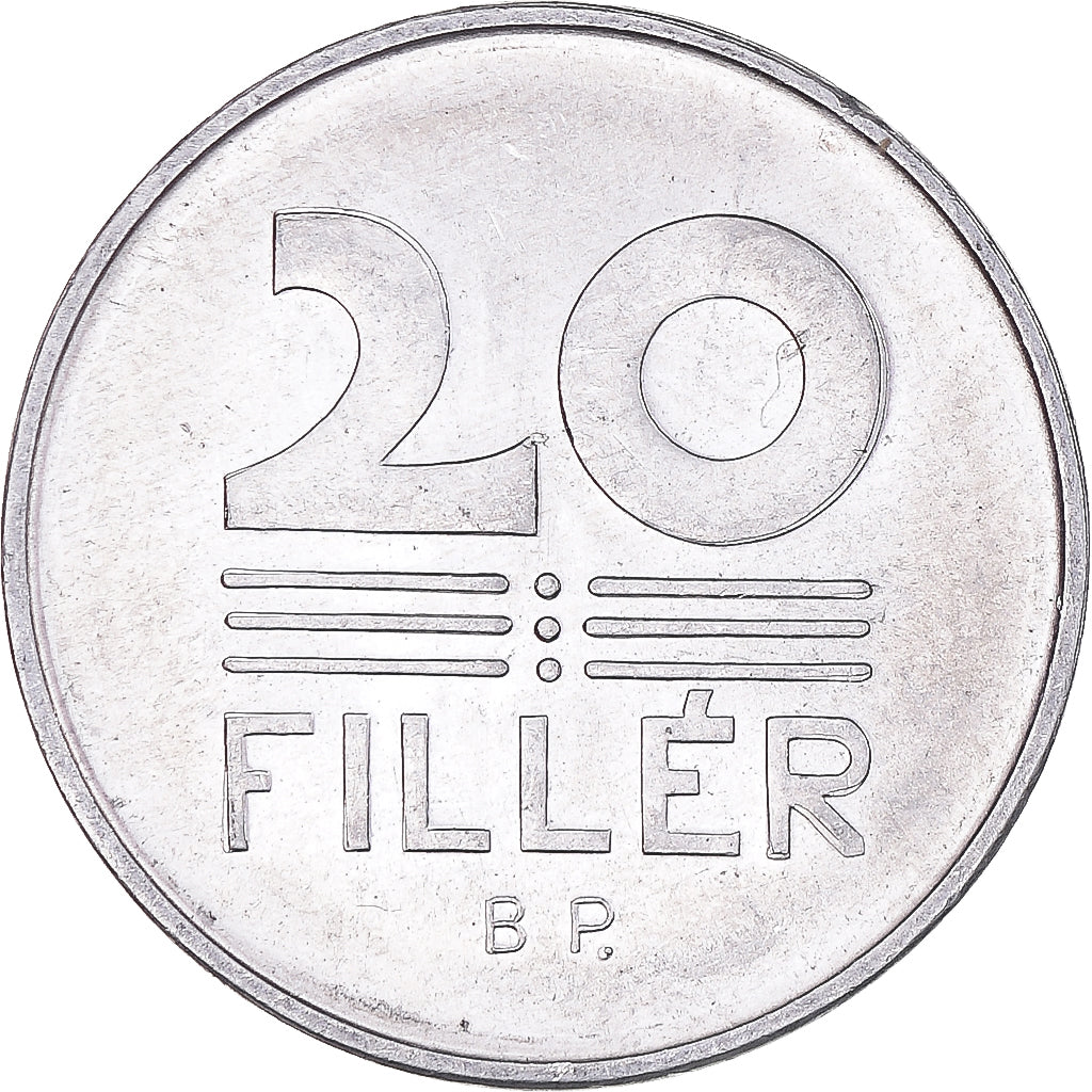 Monnaie, Hongrie, 20 Fillér, 1965, Budapest, SPL, Aluminium, KM:550