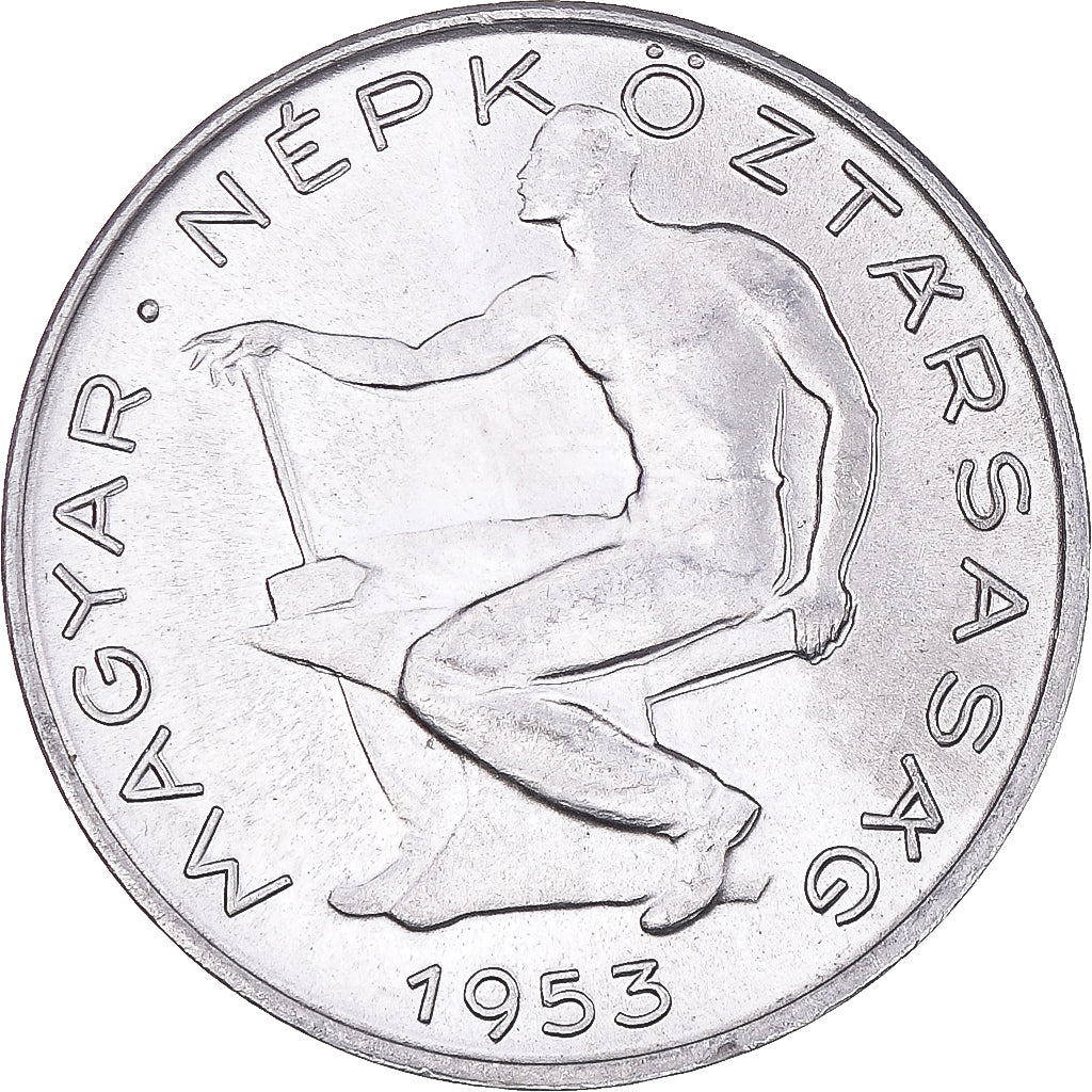 Monnaie, Hongrie, 50 Fillér, 1953, Budapest, SPL, Aluminium, KM:551