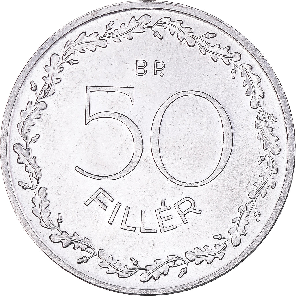 Monnaie, Hongrie, 50 Fillér, 1953, Budapest, SPL, Aluminium, KM:551