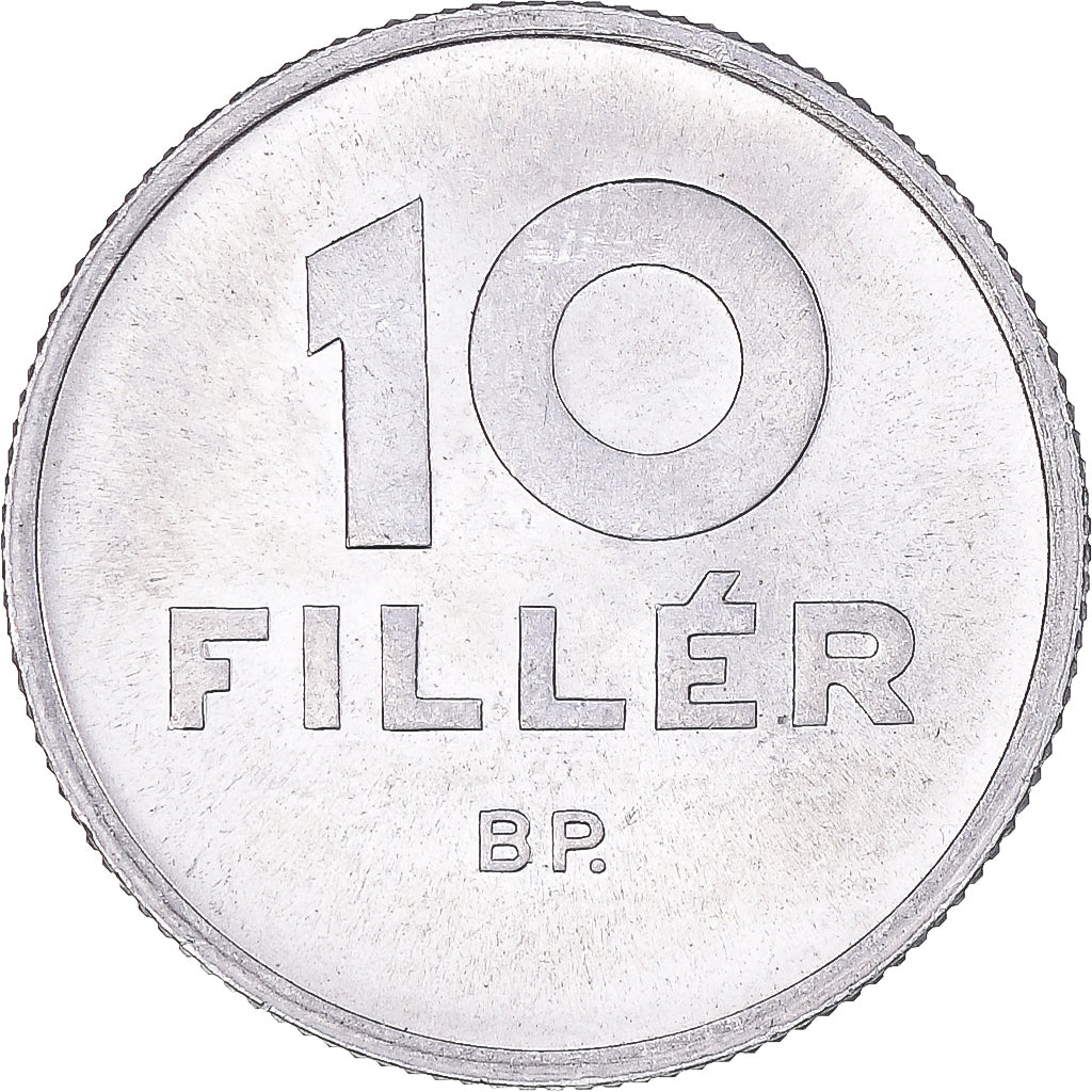 Moneta, Ungheria, 10 Filler, 1964, Budapest, SPL, Alluminio, KM:547