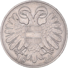Coin, Austria, Schilling, 1934, AU(50-53), Copper-nickel, KM:2851