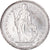 Coin, Switzerland, Franc, 1967, Bern, MS(63), Silver, KM:24