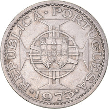 Coin, Mozambique, 5 Escudos, 1973, EF(40-45), Copper-nickel, KM:86