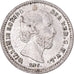 Munten, Nederland, William III, 5 Cents, 1869, ZF, Zilver, KM:91