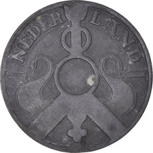 Coin, Netherlands, Wilhelmina I, 2-1/2 Cent, 1941, AU(50-53), Zinc, KM:171