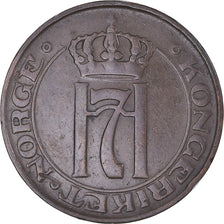 Coin, Norway, Haakon VII, 5 Öre, 1913, Kongsberg, VF(30-35), Bronze, KM:368