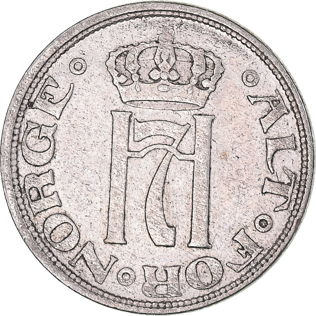 Coin, Norway, Haakon VII, 10 Öre, 1912, EF(40-45), Silver, KM:372