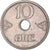Moneta, Norwegia, Haakon VII, 10 Öre, 1939, EF(40-45), Miedź-Nikiel, KM:383