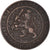 Moneta, Holandia, 2-1/2 Cent, 1881, EF(40-45), Brązowy, KM:108
