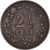Moeda, Países Baixos, 2-1/2 Cent, 1881, EF(40-45), Bronze, KM:108