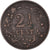 Coin, Netherlands, 2-1/2 Cent, 1881, EF(40-45), Bronze, KM:108