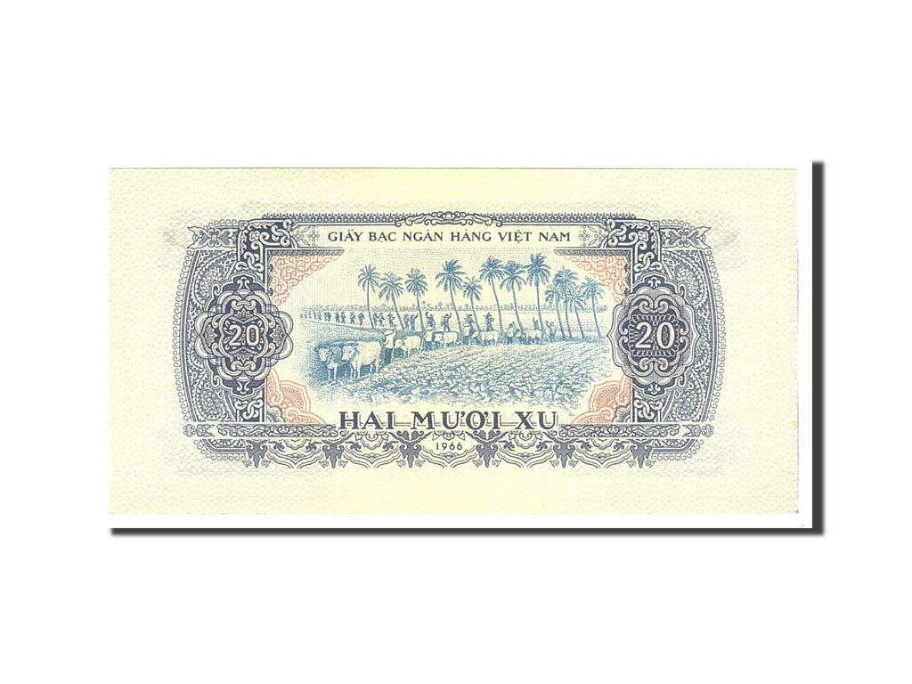 Banconote, Vietnam del Sud, 20 Xu, 1975, KM:38a, Undated, FDS