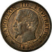 Moneda, Francia, Napoleon III, Napoléon III, Centime, 1854, Marseille, EBC