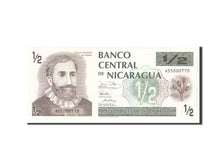 Banknote, Nicaragua, 1/2 Cordoba, 1991, Undated, KM:171, UNC(65-70)