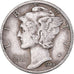 Coin, United States, Mercury Dime, Dime, 1944, U.S. Mint, Denver, EF(40-45)