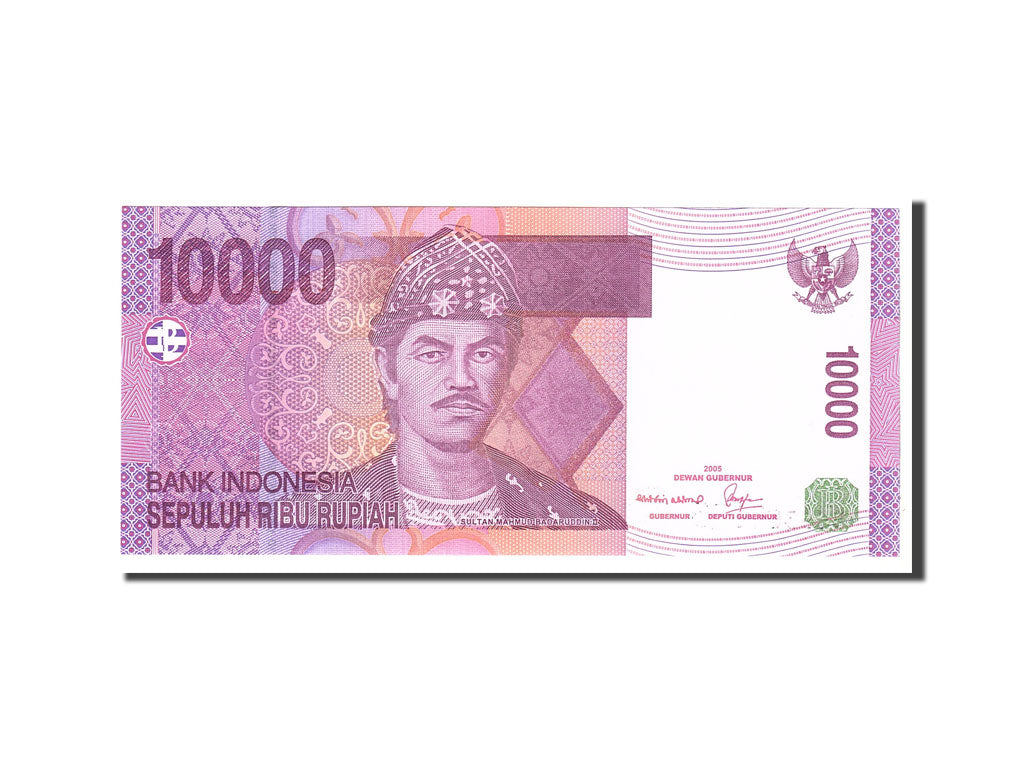 Banknote, Indonesia, 10,000 Rupiah, 2005, Undated, KM:143a, UNC(65-70)