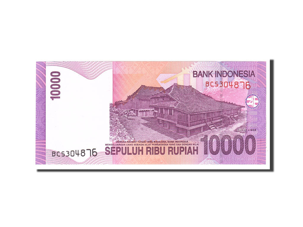 Banknote, Indonesia, 10,000 Rupiah, 2005, Undated, KM:143a, UNC(65-70)