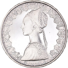 Coin, Italy, 500 Lire, 1969, Rome, BU, MS(63), Silver, KM:98