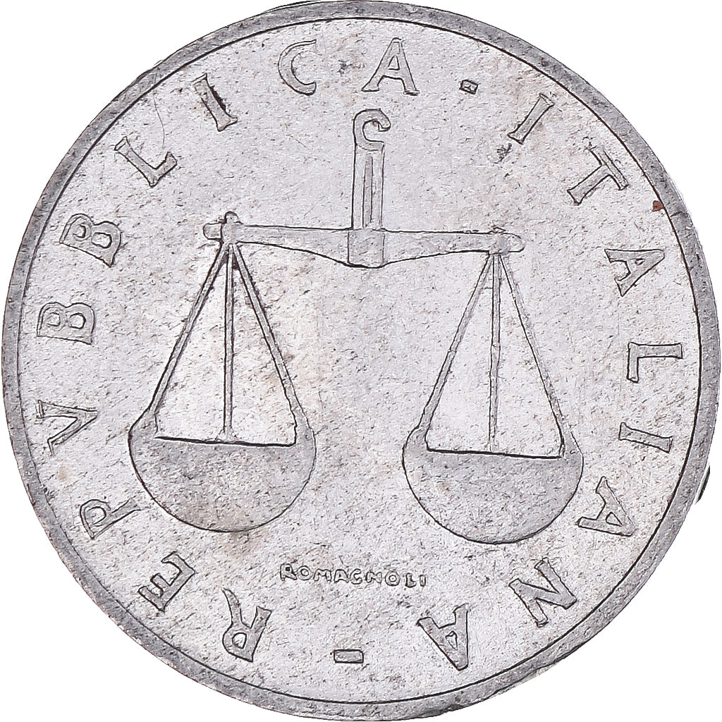 Coin, Italy, Lira, 1952, Rome, EF(40-45), Aluminum, KM:91