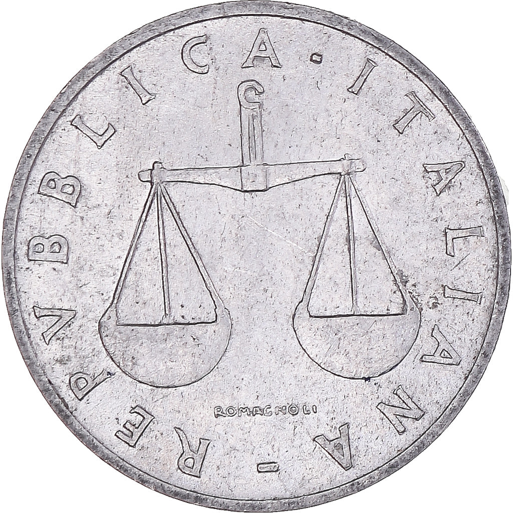 Coin, Italy, Lira, 1952, Rome, EF(40-45), Aluminum, KM:91