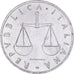 Coin, Italy, Lira, 1954, Rome, AU(55-58), Aluminum, KM:91