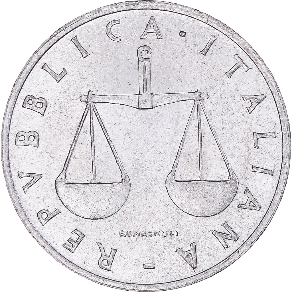 Moneta, Italia, Lira, 1954, Rome, BB+, Alluminio, KM:91
