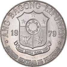 Coin, Philippines, Piso, 1979, AU(50-53), Copper-nickel, KM:209.2