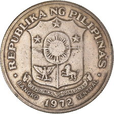Coin, Philippines, Piso, 1972, EF(40-45), Nickel-brass, KM:203