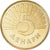 Monnaie, Macédoine, 5 Denari, 2008, SPL, Laiton, KM:4