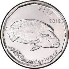 Moneta, Figi, 50 Cents, 2012, Varivoce, FDC, Acier plaqué nickel, KM:335