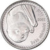 Moneta, Fiji, 10 Cents, 2012, Beka mirimiri, MS(65-70), Acier plaqué nickel