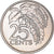 Coin, TRINIDAD & TOBAGO, 25 Cents, 2008, MS(65-70), Copper-nickel, KM:32