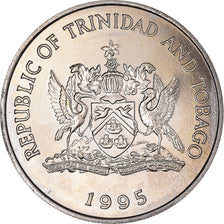 Coin, TRINIDAD & TOBAGO, Dollar, 1995, FAO, MS(63), Copper-nickel, KM:61