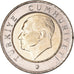 Münze, Türkei, 50 Kurus, 2013, UNZ, Bi-Metallic, KM:1243