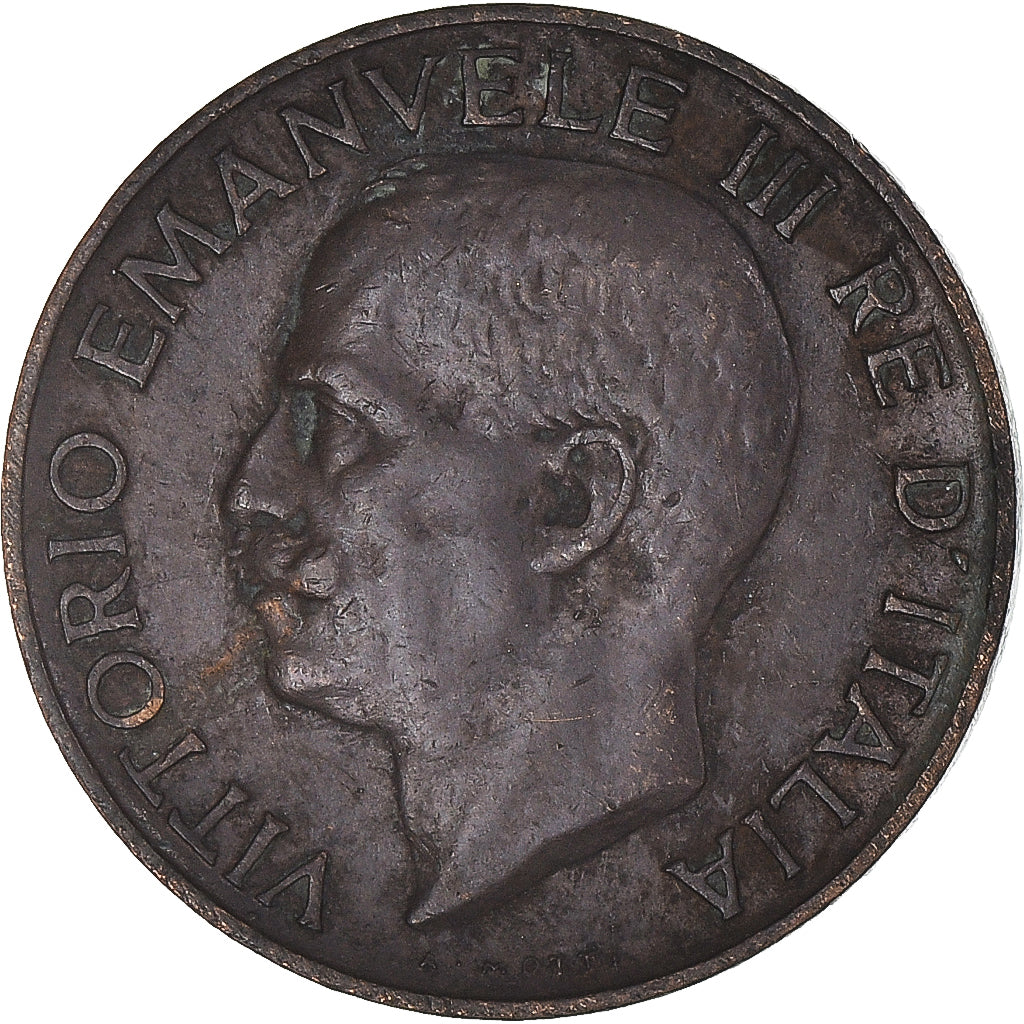 Moneda, Italia, Vittorio Emanuele III, 5 Centesimi, 1936, Rome, BC+, Bronce