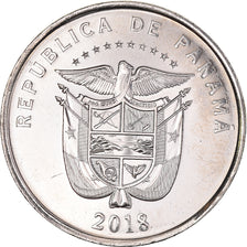 Moneda, Panamá, 1/2 Balboa, 2018, 10 Stars, FDC, Cobre - níquel recubierto de