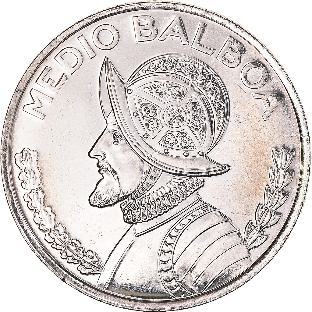 Moneda, Panamá, 1/2 Balboa, 2018, 10 Stars, FDC, Cobre - níquel recubierto de