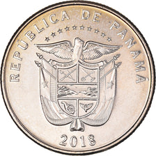 Moneda, Panamá, 1/4 Balboa, 2018, FDC, Cuivre/Nickel, KM:128.2