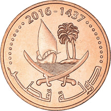 Monnaie, Qatar, Dirham, 1437 (2016), FDC, Acier plaqué cuivre, KM:80