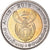 Moneda, Sudáfrica, 5 Rand, 2015, Afrika Dzonga, FDC, Bimetálico, KM:297