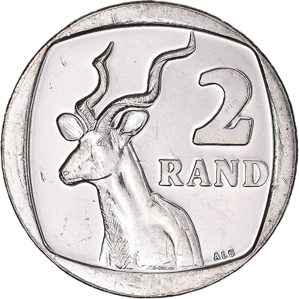 Moneda, Sudáfrica, 2 Rand, 2016, FDC, Níquel chapado en cobre, KM:336