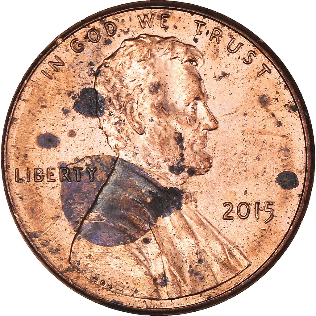 Moneta, Stati Uniti, Lincoln - Shield Reverse, Cent, 2015, U.S. Mint
