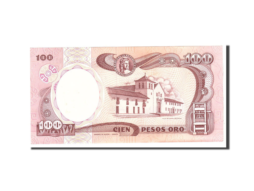 Banknote, Colombia, 100 Pesos Oro, 1991, 1991-01-01, KM:426e, UNC(65-70)