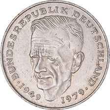 Coin, GERMANY - FEDERAL REPUBLIC, 2 Mark, 1992, Stuttgart, Dr. Kurt Schumacher.