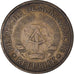 Coin, GERMAN-DEMOCRATIC REPUBLIC, 20 Pfennig, 1969, Berlin, VF(30-35), Brass