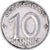 Coin, GERMAN-DEMOCRATIC REPUBLIC, 10 Pfennig, 1952, Muldenhütten, VF(30-35)