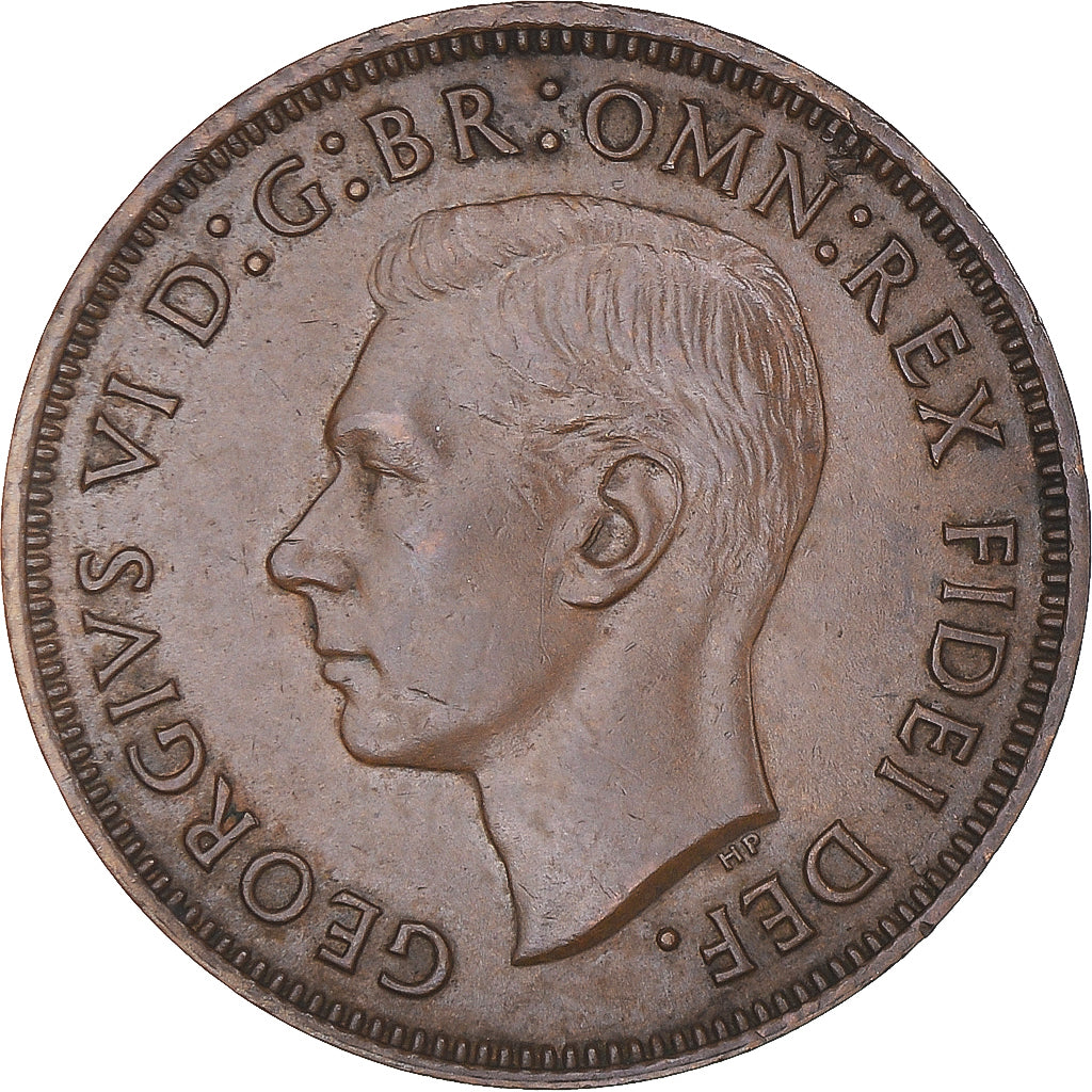 Münze, Australien, 1/2 Penny, 1951, SS, Bronze, KM:42